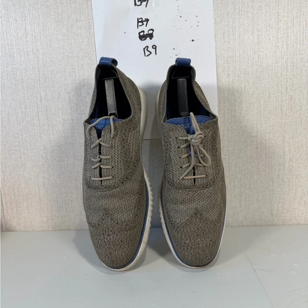 Cole Haan Men's 2 Zerogrand C26927‎ Morel/White Stitchlite Wingtips Shoes Sz 11M